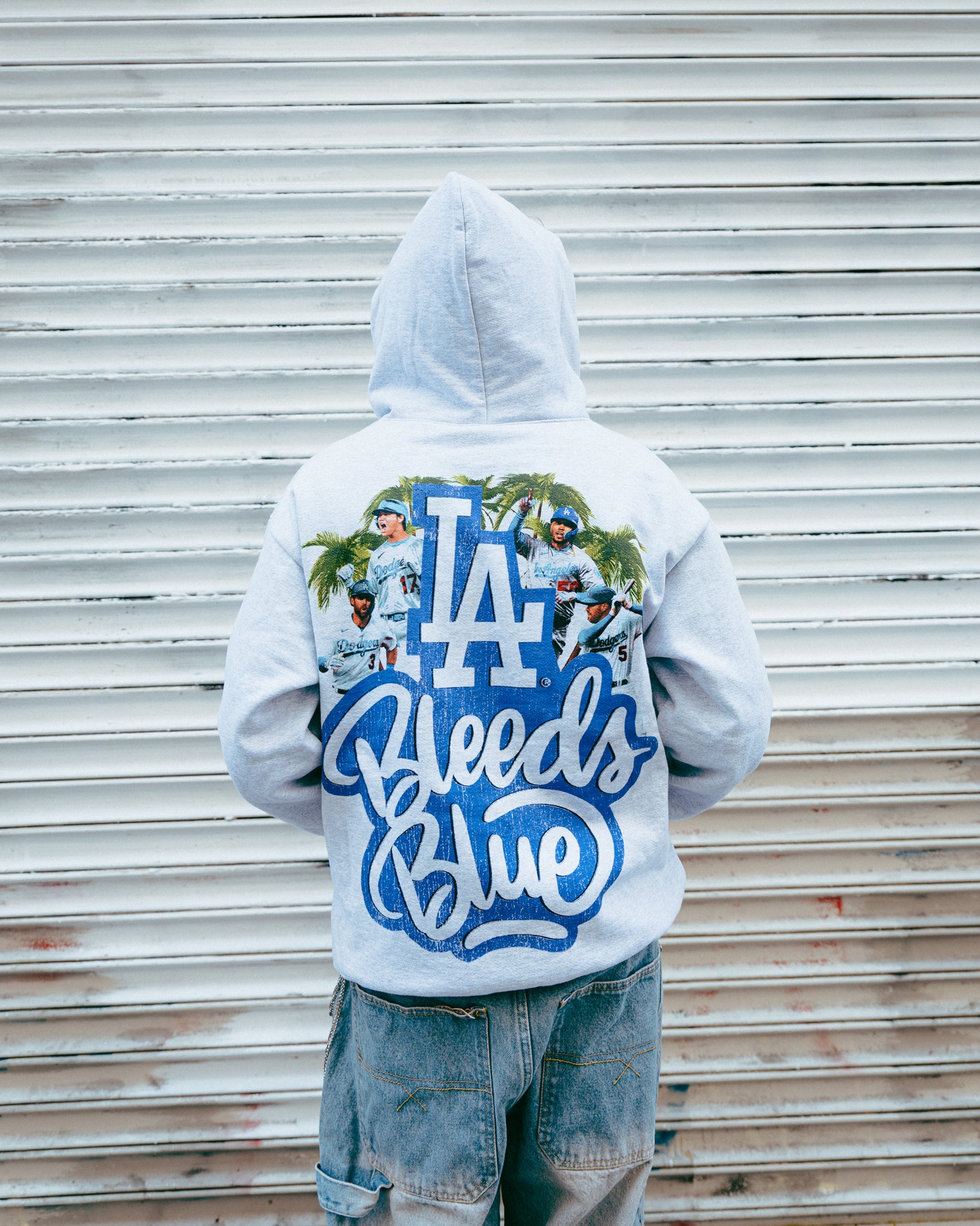 "Bleed Blue" Dodgers Zip-up