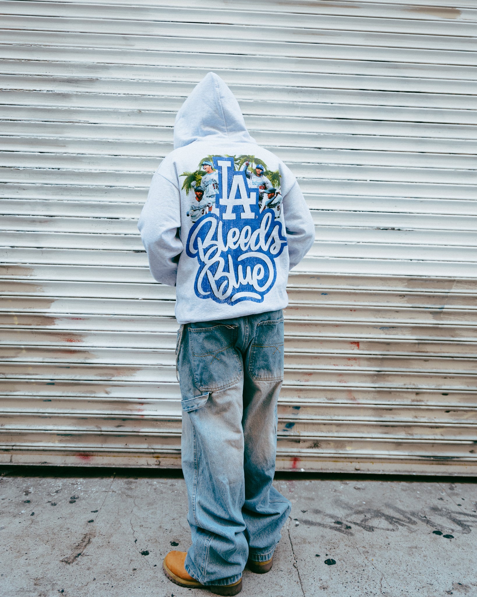 "Bleed Blue" Dodgers Zip-up