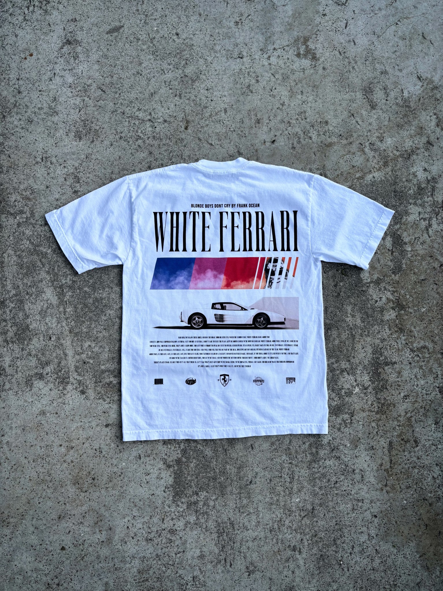 “White Ferrari” Frank Ocean Tee