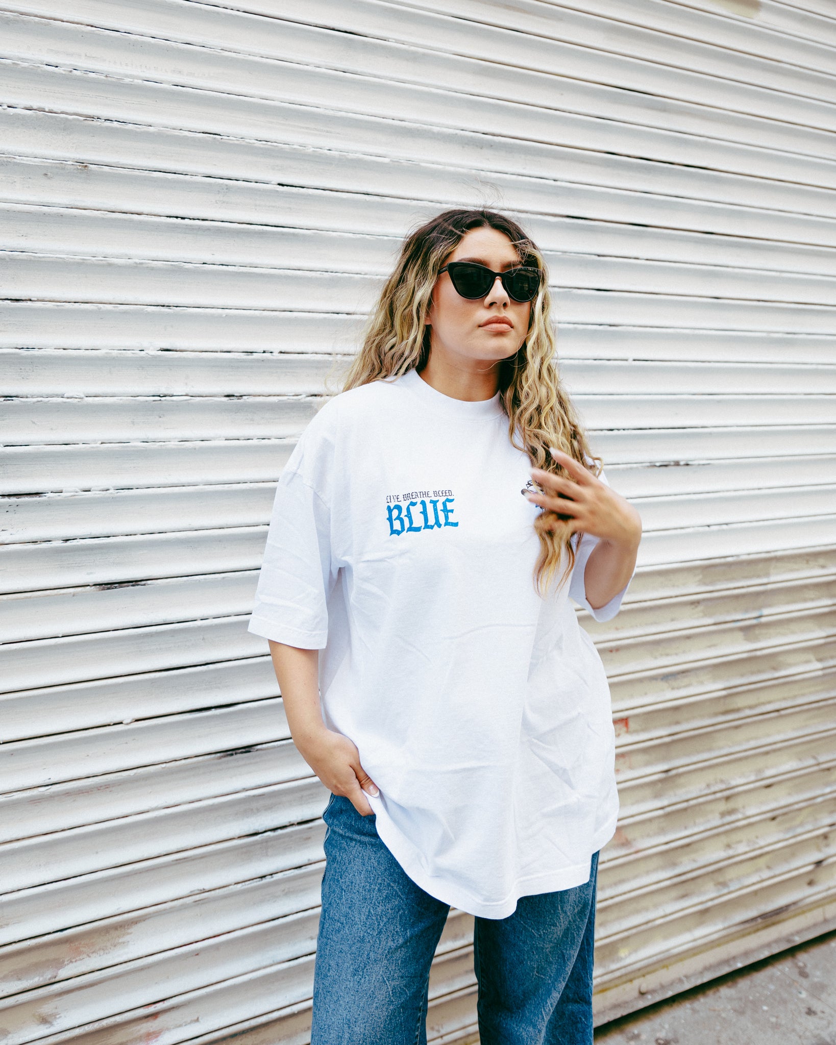 "Bleed Blue" Dodgers Tee