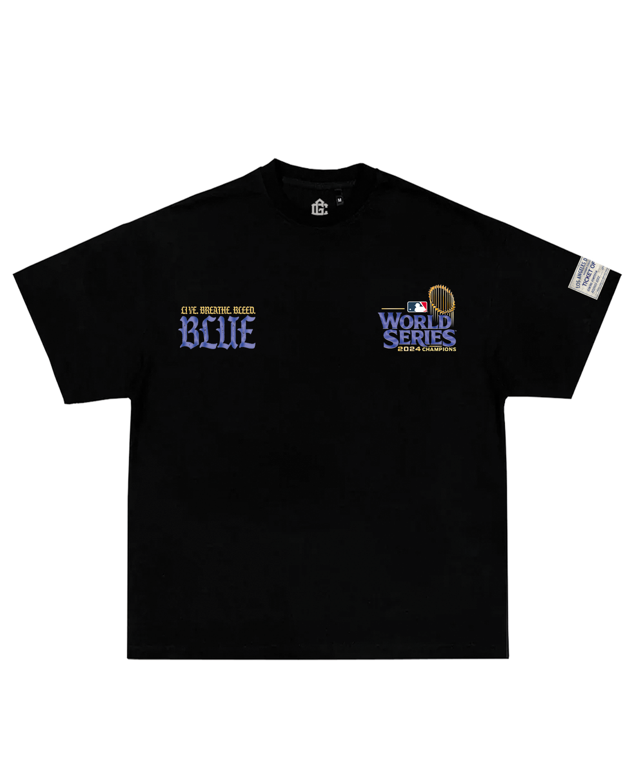 "Bleed Blue" Dodgers Tee - World Series Edition